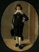 Gerard David, Portrait of a standing cavalier